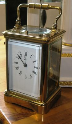 Carriage Clocks Mid 19th Century Eight Day French Strike Repeat image #1