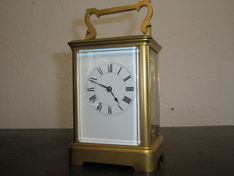 Carriage Clocks Mid 19th Century French Eight Day Carriage Strike image #1