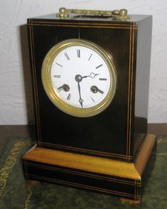 Mantel Clocks 19th Century French Eight Day Strike Mantel image #1