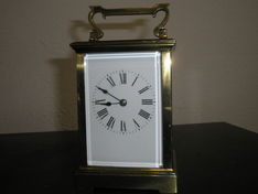 Carriage Clocks Carriage Clock 19th Century French Eight Day Hour Strike image #1