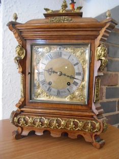 Mantel Clocks Circa 1890 German Eight Day Quarter Chime Strike image #1