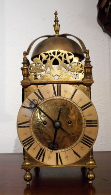 Mantel Clocks John Walker Double Fusee Lantern Clock image #1