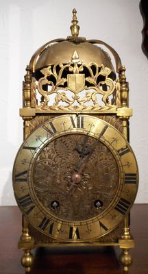 Mantel Clocks  Brass Lantern Clock Striking hours image #1